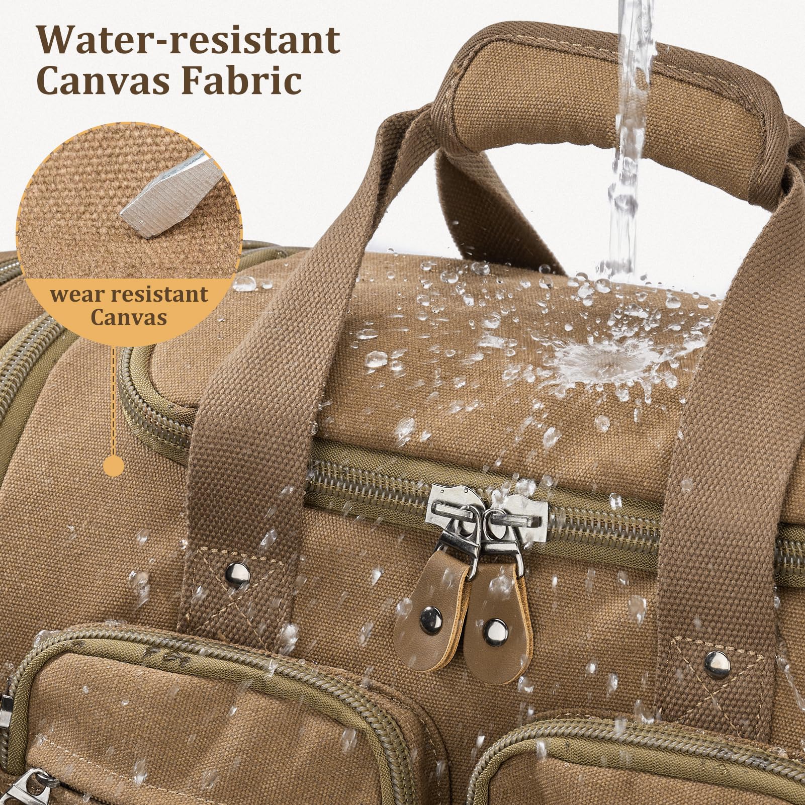 Foto 3 pulgar | Bolsa De Lona Gonex, 50 L, Resistente Al Agua, Para Viajes Y Café - Venta Internacional.