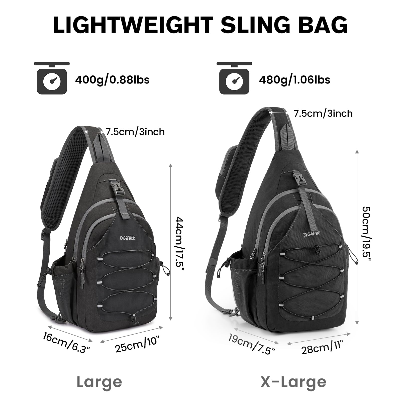 Foto 7 pulgar | Bolsa De Pickleball G4free, Bandolera Grande, Negra, Para Hombre Y Mujer - Venta Internacional.