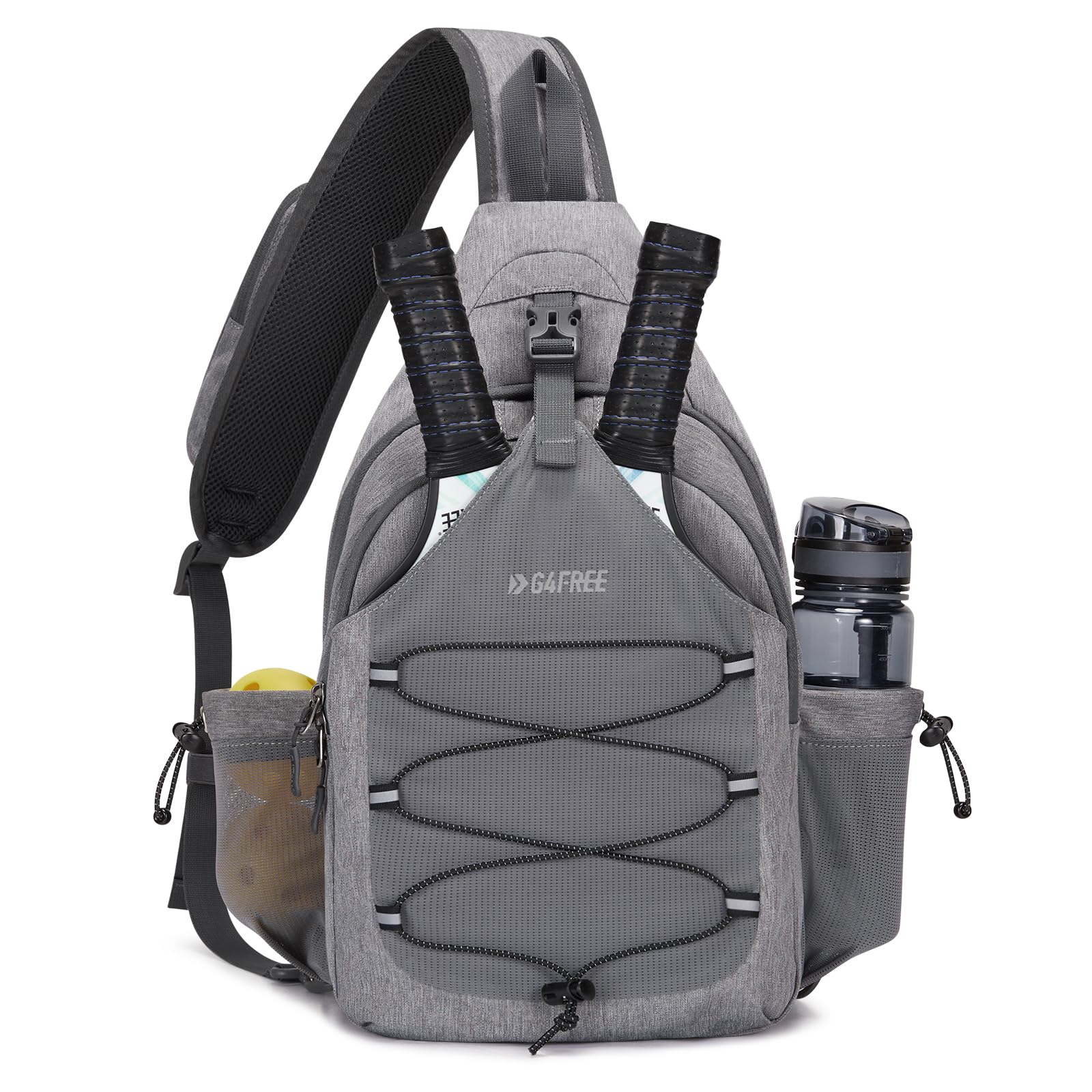Foto 1 | Bolsa De Pickleball G4free, Bandolera Grande, Gris Claro - Venta Internacional.