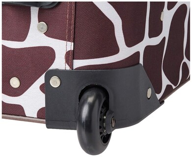 Foto 3 | Set De Equipaje Rockland Fashion Softside Upright Pink Jiraffe - Venta Internacional.