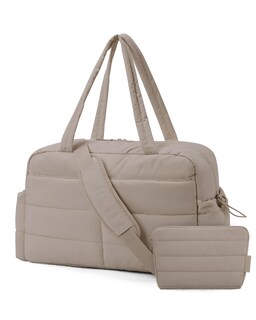 Foto 1 | Bolsa De Viaje Acolchada Bagsmart Para Viajes Y Gimnasio, 31 L, Para Mujer, Color Caqui - Venta Internacional.