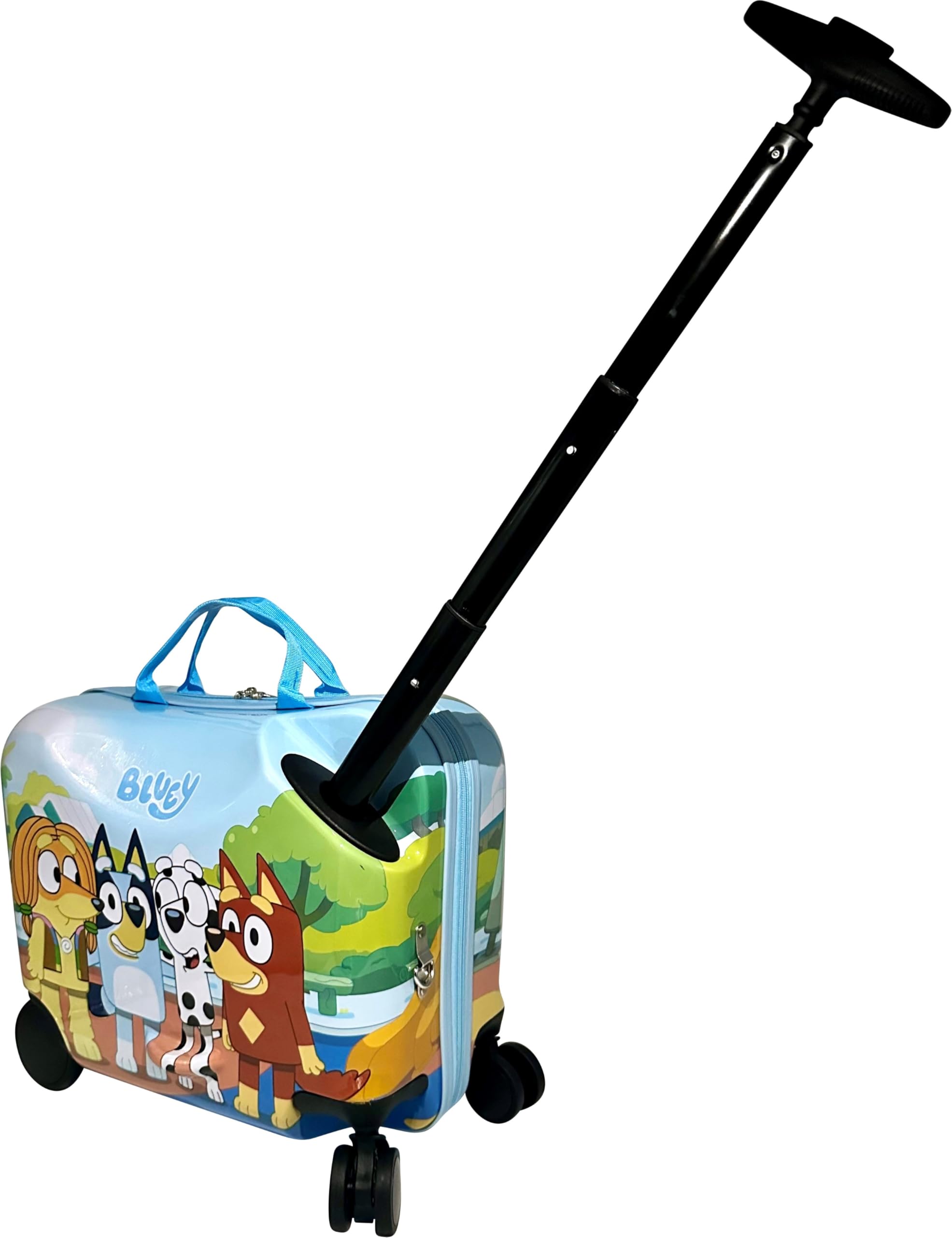 Foto 6 pulgar | Maleta Ride-on Fast Forward Ride-on 18 Para Niños Bluey - Venta Internacional.