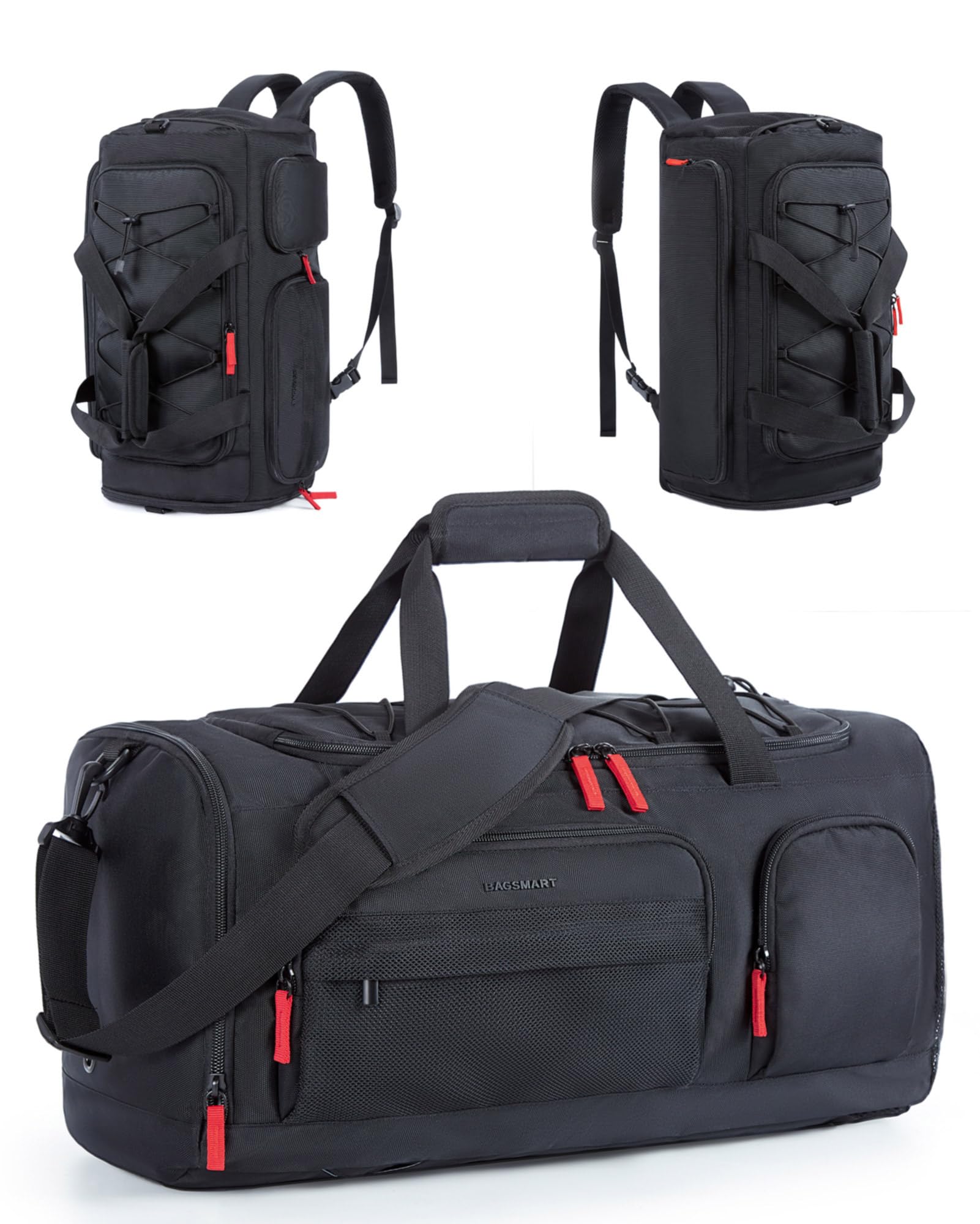Foto 2 pulgar | Bolsa De Gimnasio Bagsmart De 35 Litros Para Viajes Deportivos Con Calzado Portátil, Negra - Venta Internacional.