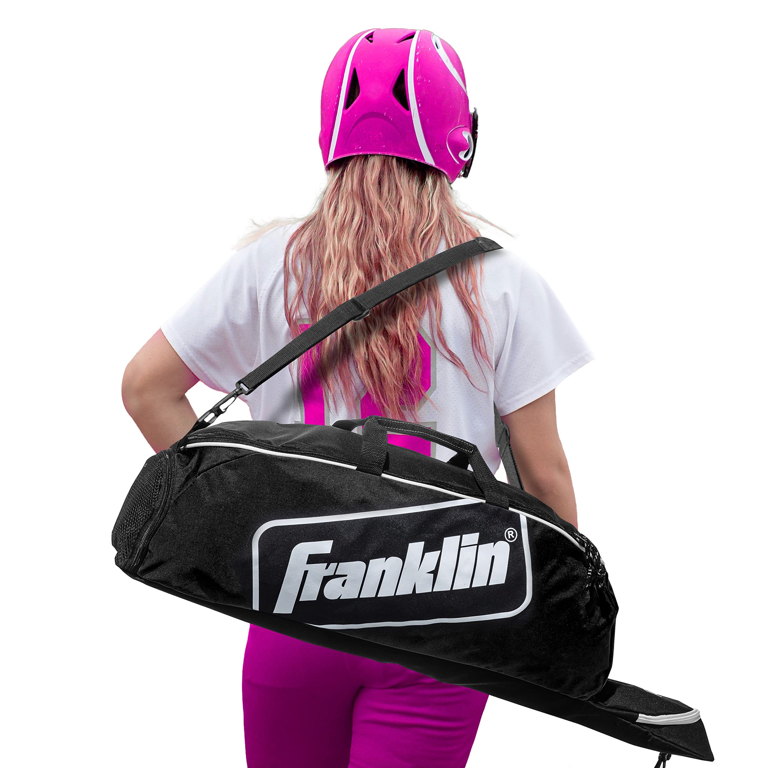 Foto 8 pulgar | Bolsa Para Bate De Béisbol Franklin Sports Youth, Negra - Venta Internacional.