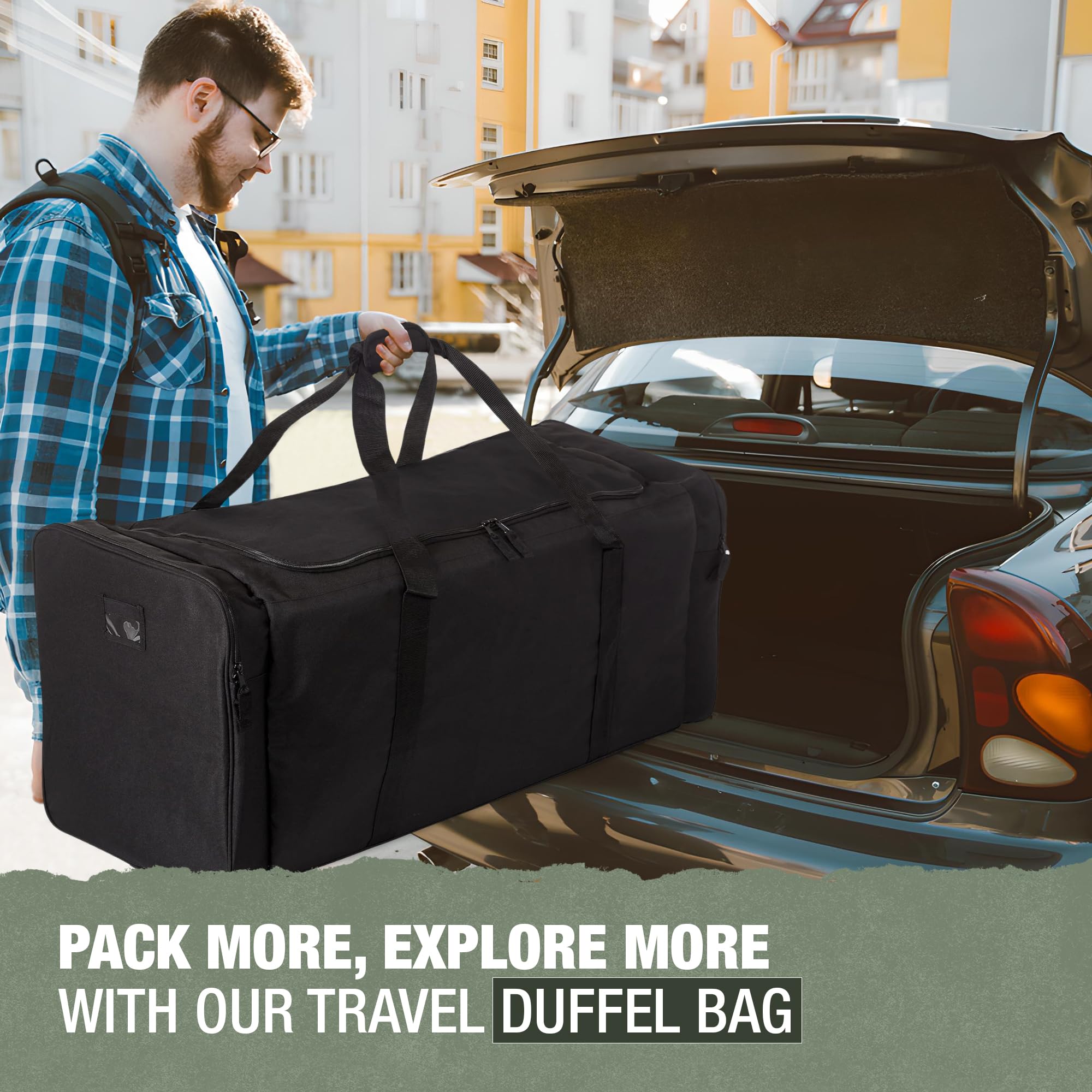 Foto 6 | Bolsa De Viaje Jetstream Heavy Duty Con Múltiples Bolsillos, 42 Pulgadas - Venta Internacional.