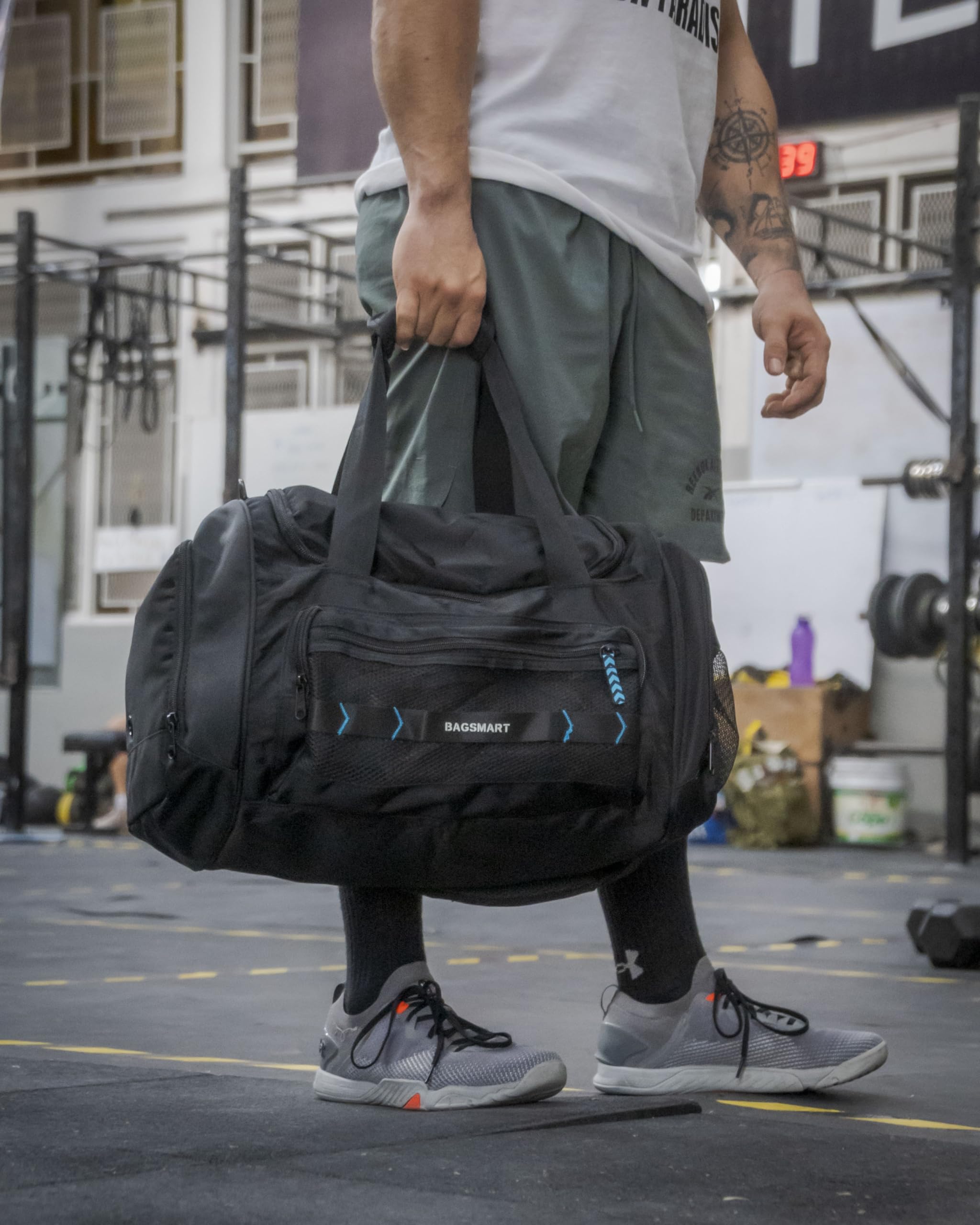 Foto 2 | Bolsa De Gimnasio Bagsmart Para Hombre Y Mujer, Bolsa De Viaje Deportiva - Venta Internacional.