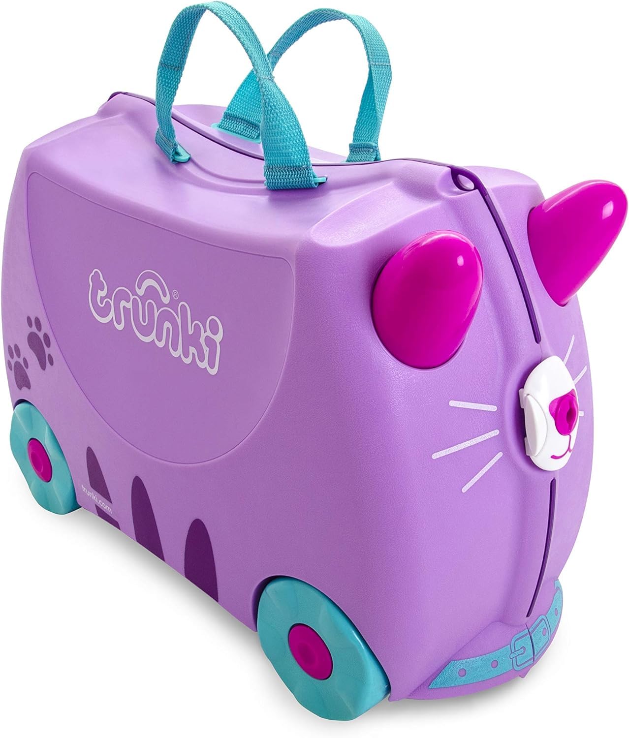 Foto 1 | Maleta Infantil Trunki Ride-on Cassie Cat Lilac De 18 Litros Con Ruedas - Venta Internacional.