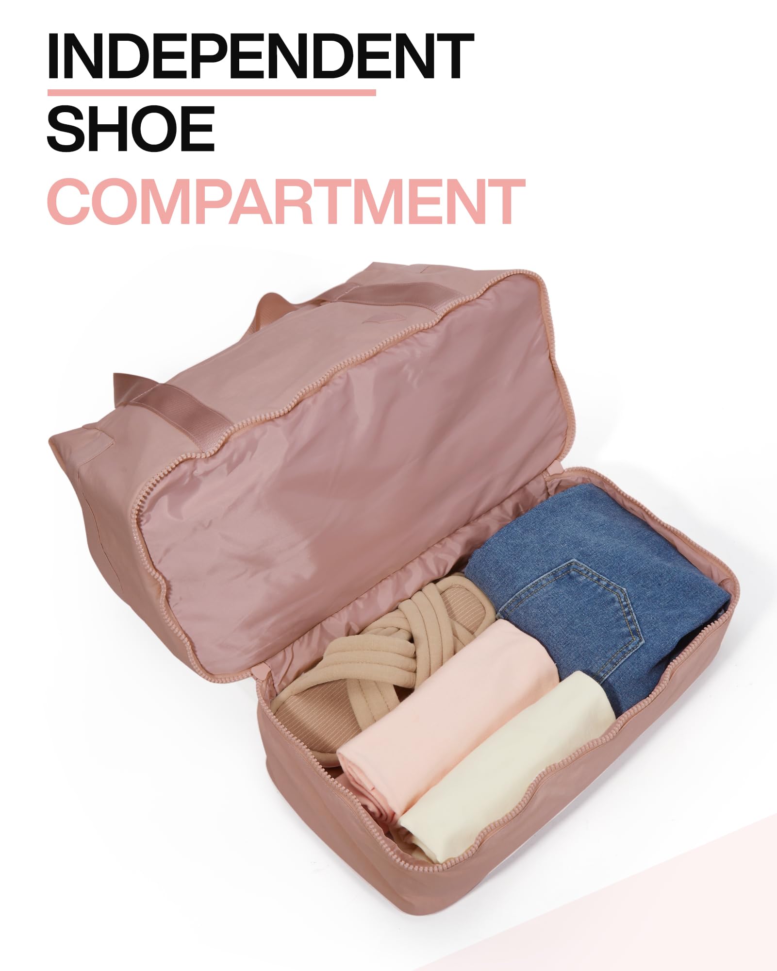 Foto 5 pulgar | Bolsa De Viaje Weekender Bags Bagsmart Con Compartimento Para Zapatos - Venta Internacional.