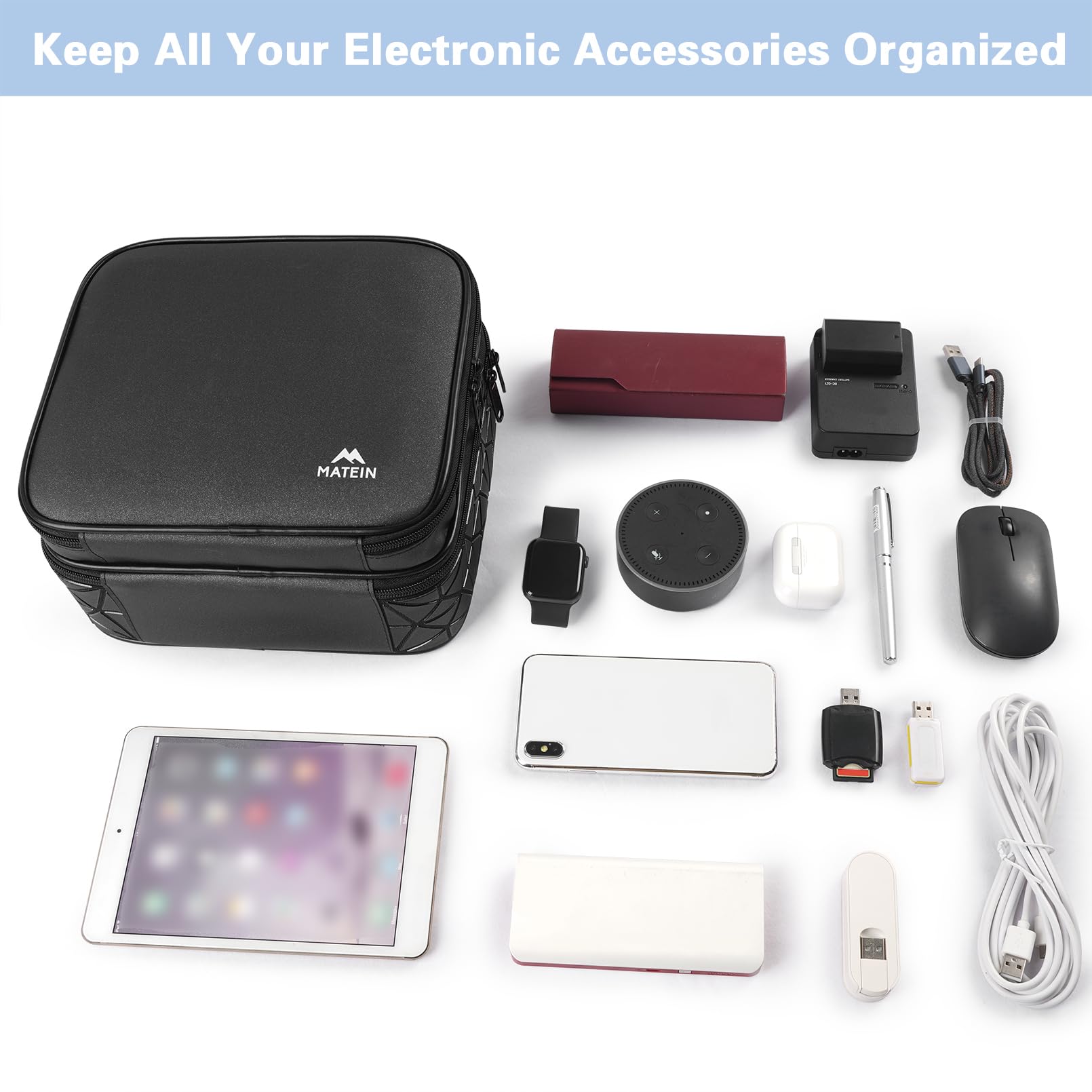 Foto 6 | Bolsa Organizadora De Electrónica De Viaje Matein Cord Organizer - Venta Internacional.