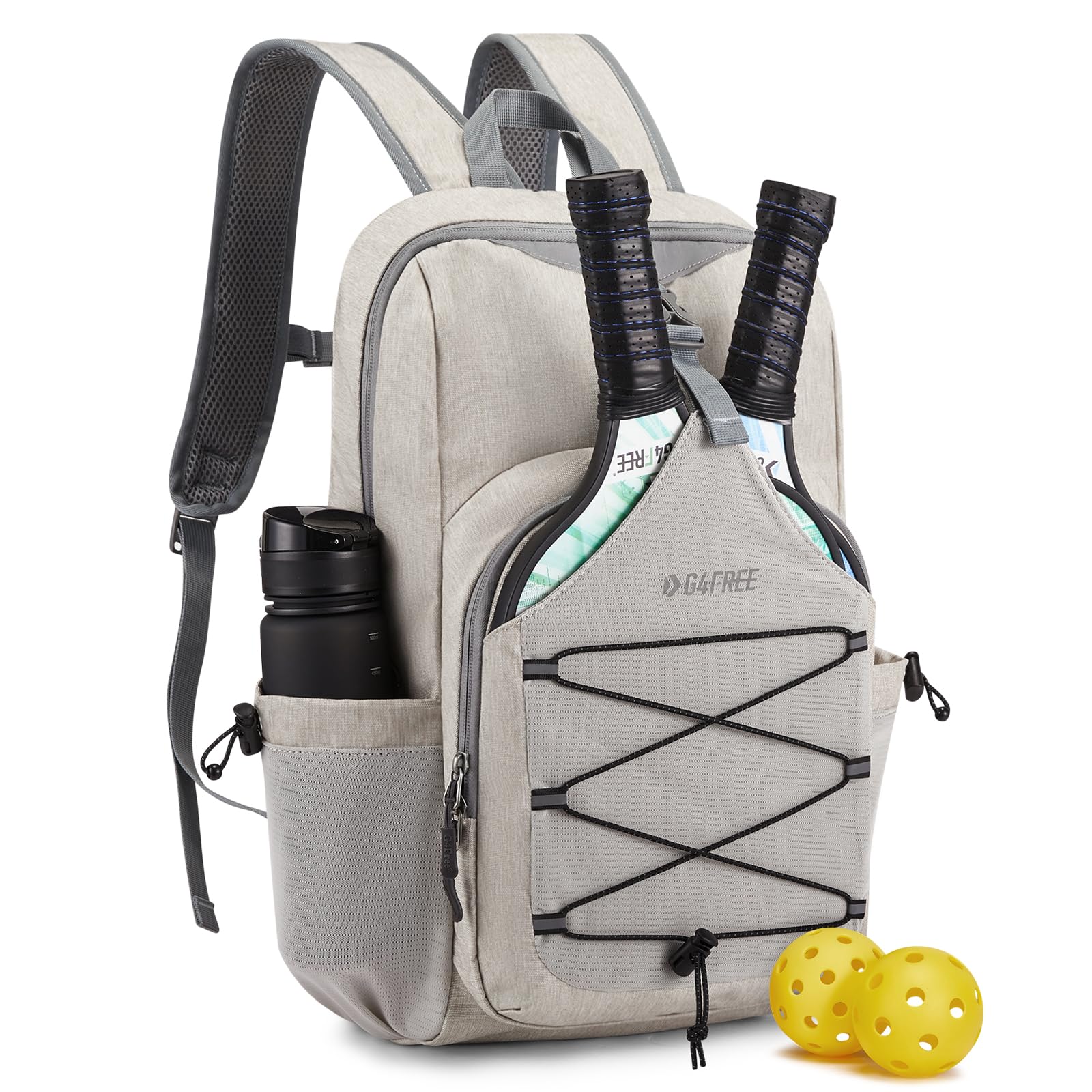 Foto 2 pulgar | Bolsa De Pickleball G4free Ligera Para Mujeres Y Hombres, Color Marfil - Venta Internacional.