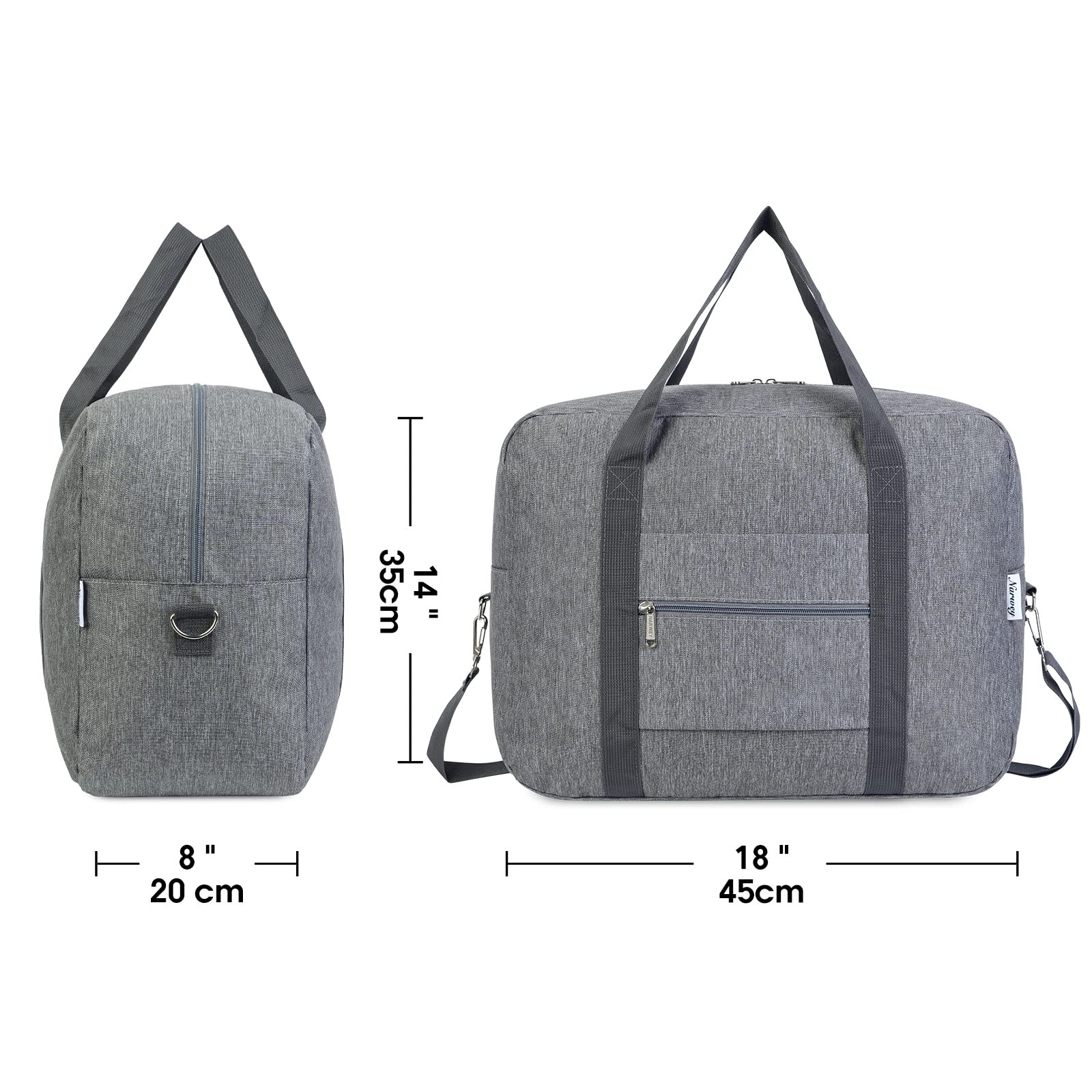 Foto 5 pulgar | Bolsa De Viaje Narwey De 30 Litros Para Spirit Airlines, 45 X 35 X 20 Cm - Venta Internacional.