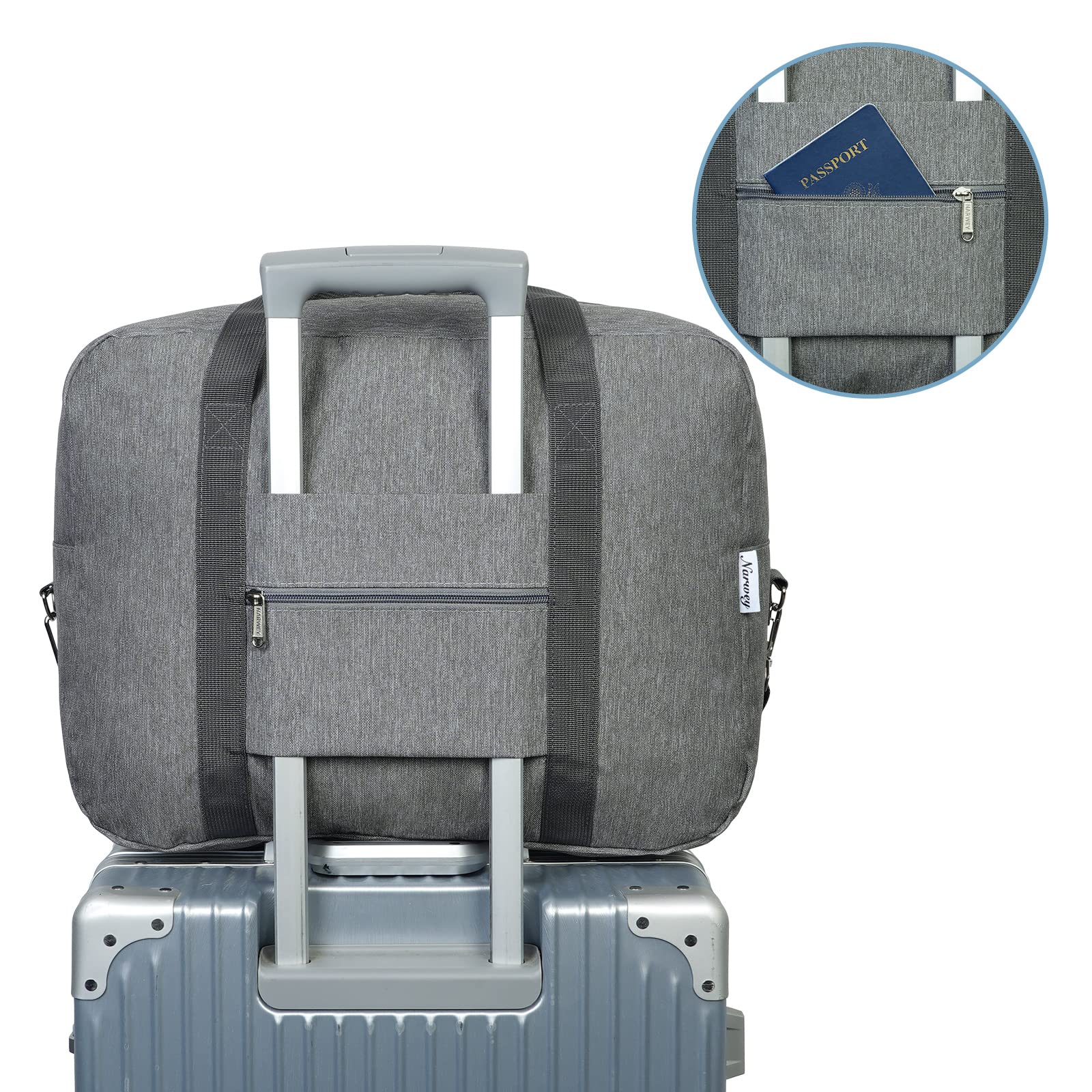 Foto 5 | Bolsa De Viaje Narwey De 30 Litros Para Spirit Airlines, 45 X 35 X 20 Cm - Venta Internacional.