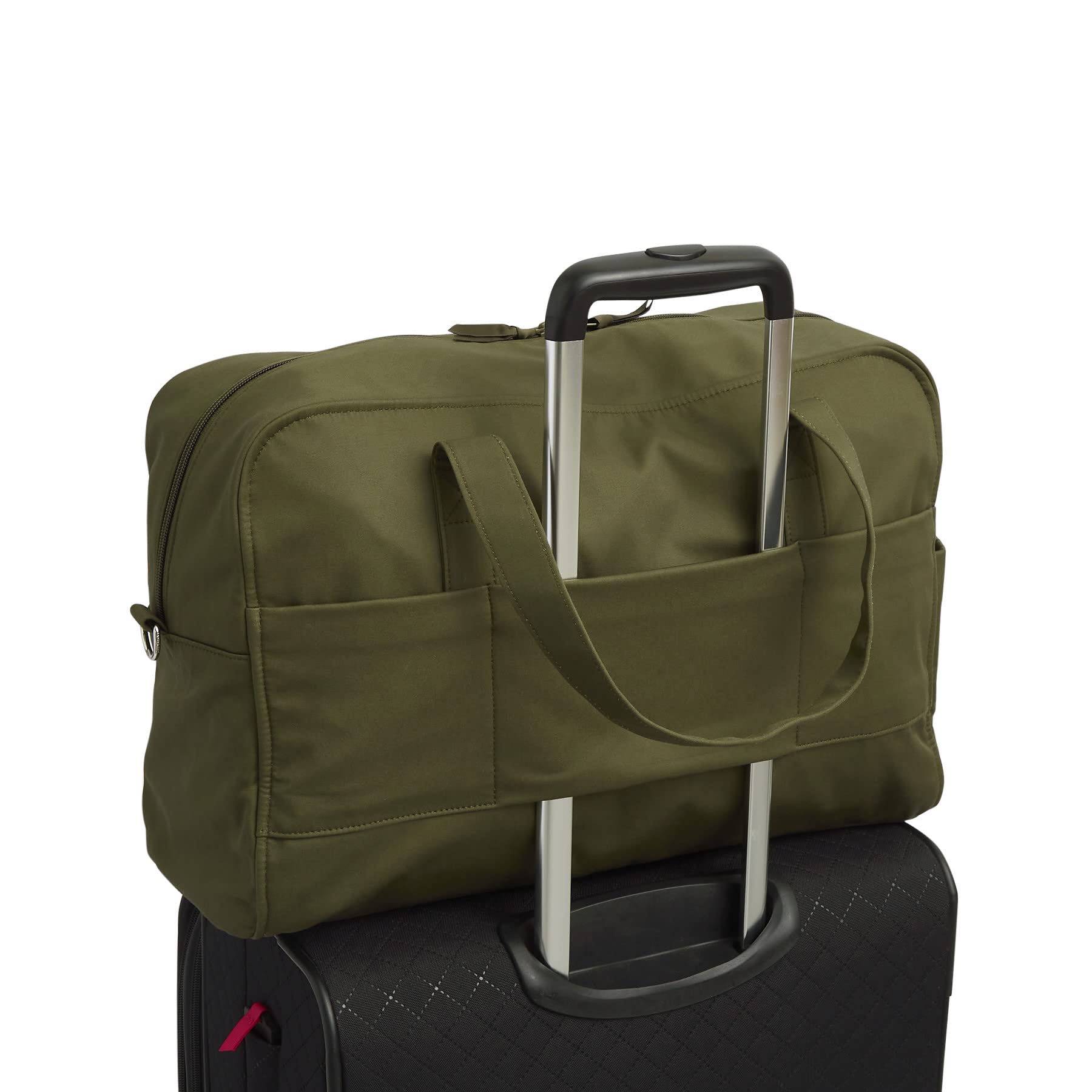 Foto 5 pulgar | Bolsa De Viaje Vera Bradley Weekender Climbing Ivy Green - Venta Internacional.