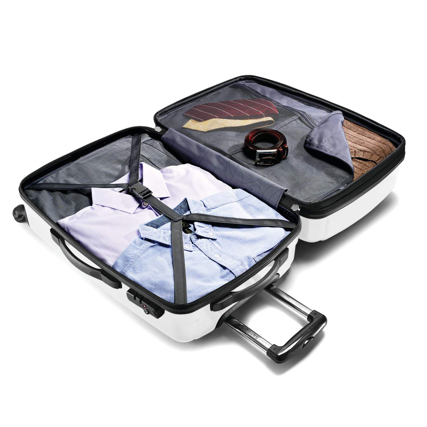 Foto 3 pulgar | Equipaje De Mano Duro Samsonite Winfield 2, 20 Pulgadas, Blanco - Venta Internacional.