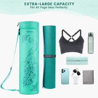 Foto 5 | Bolsa Para Esterilla De Yoga Gonex Con Cierre Completo Y Bolsillo Húmedo Para Mujeres Y Hombres - Venta Internacional.