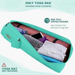 Foto 6 | Bolsa Para Esterilla De Yoga Gonex Con Cierre Completo Y Bolsillo Húmedo Para Mujeres Y Hombres - Venta Internacional.