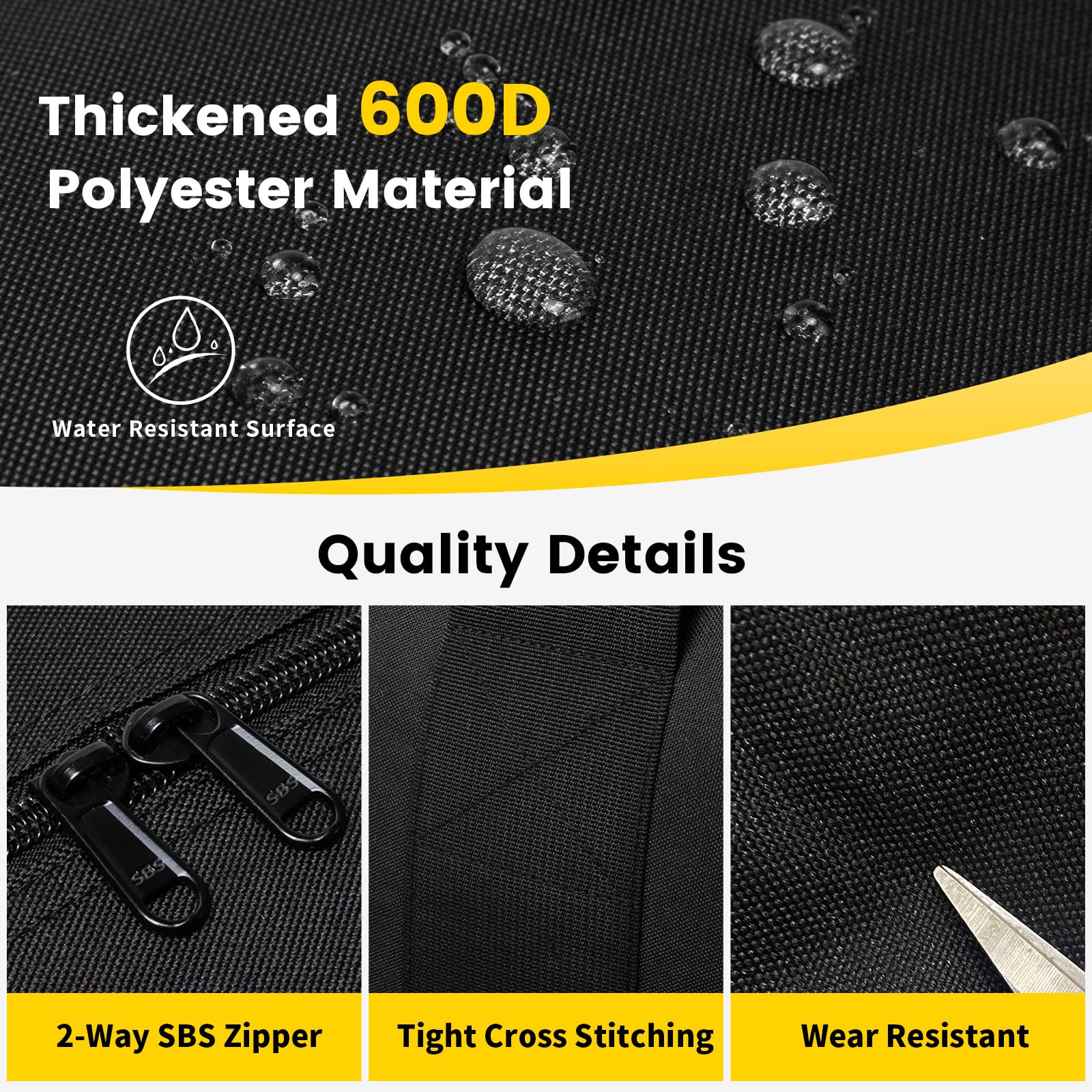 Foto 5 pulgar | Bolsa De Viaje Vorspack Extra Grande De 100 Litros, Color Negro - Venta Internacional.