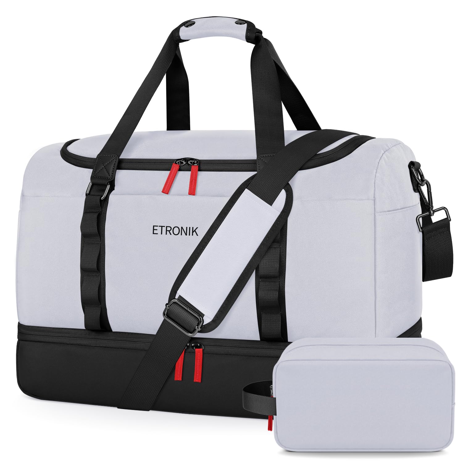 Foto 2 pulgar | Bolsa De Viaje Etronik Duffle & Gym Con Compartimento Para Zapatos, 42 L - Venta Internacional.