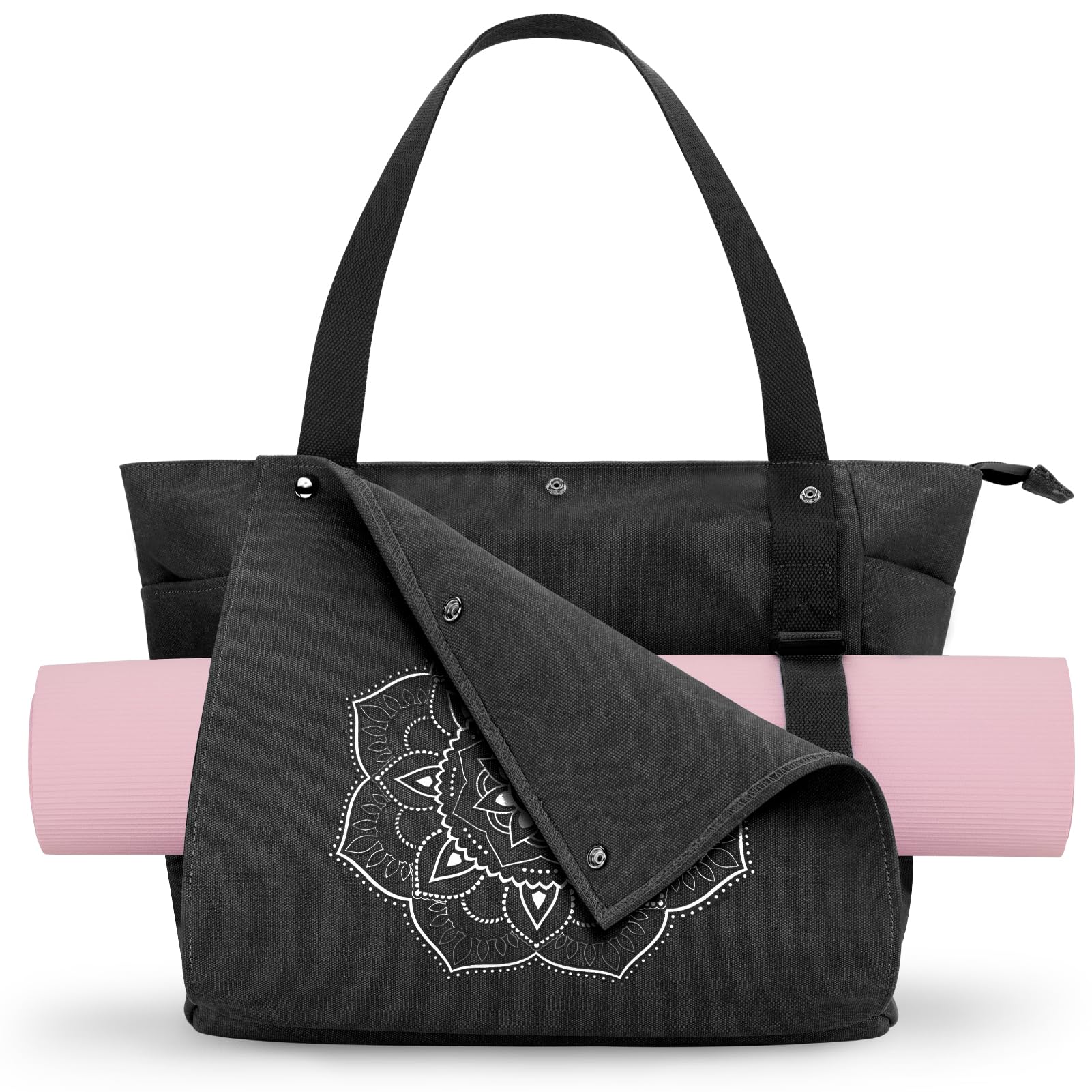 Foto 2 pulgar | Bolsa Para Esterilla De Yoga Gonex, Bolsa De Lona Negra - Venta Internacional.