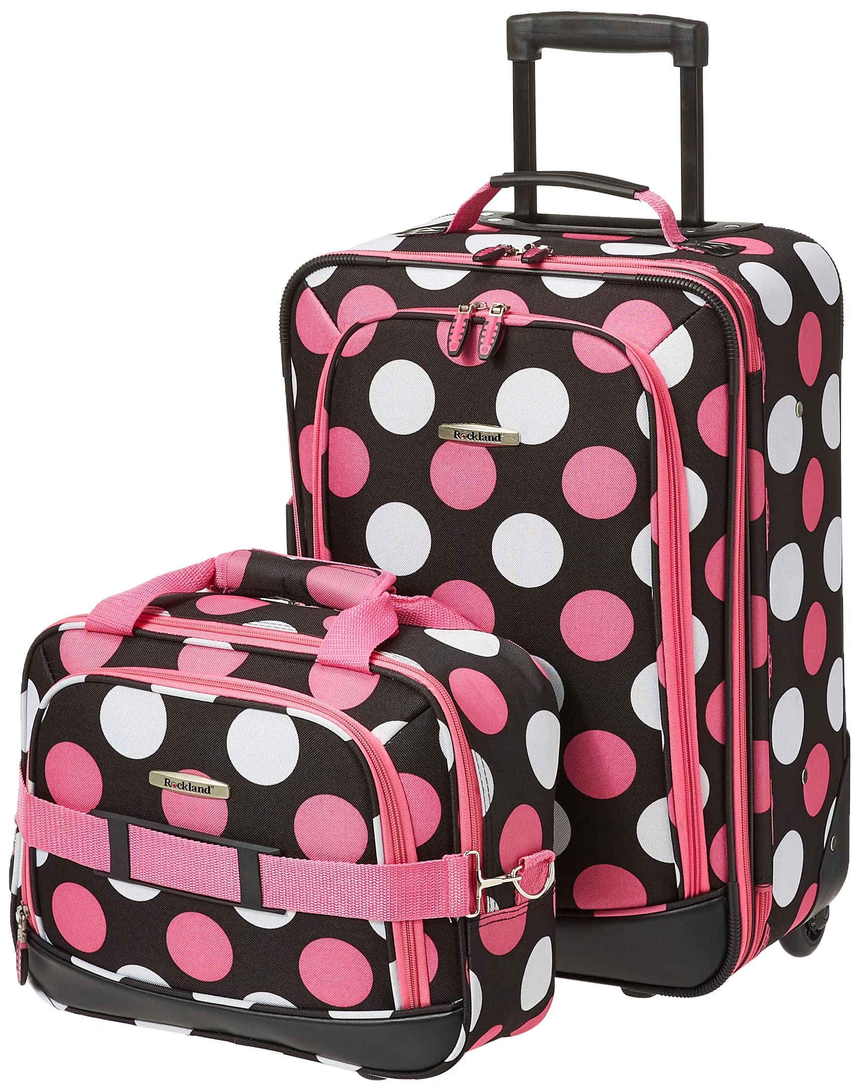 Foto 2 pulgar | Juego De Equipaje Rockland Fashion Softside Upright De 2 Piezas - Venta Internacional.