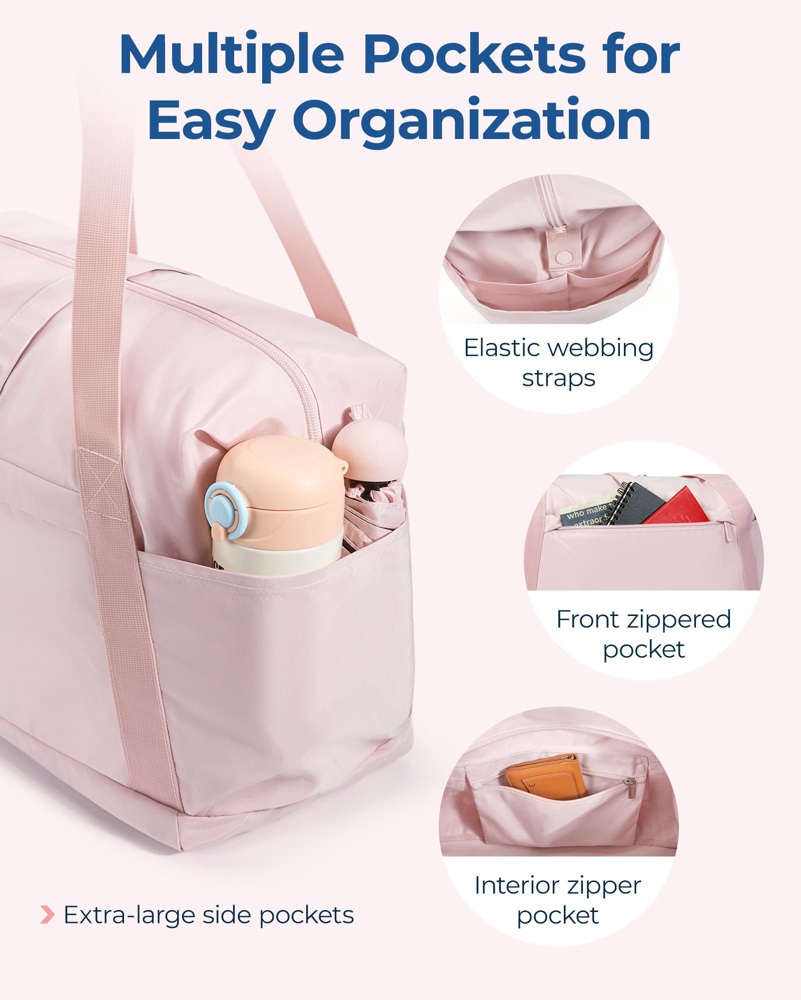 Foto 6 pulgar | Bolsa De Fin De Semana Bagsmart Para Spirit Airlines 23l Para Mujer - Venta Internacional.