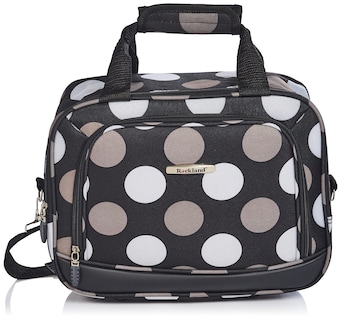 Foto 6 | Juego De Equipaje Rockland Fashion Softside Upright De 2 Piezas Negro - Venta Internacional.