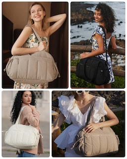 Foto 2 | Bolsa De Gimnasio Bagsmart Duffle Para Mujer, De Viaje, Resistente Al Agua - Venta Internacional.