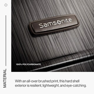 Foto 5 | Equipaje De Mano Rígido Para Samsonite Winfield 2, 20 Pulgadas, Color Carbón - Venta Internacional.