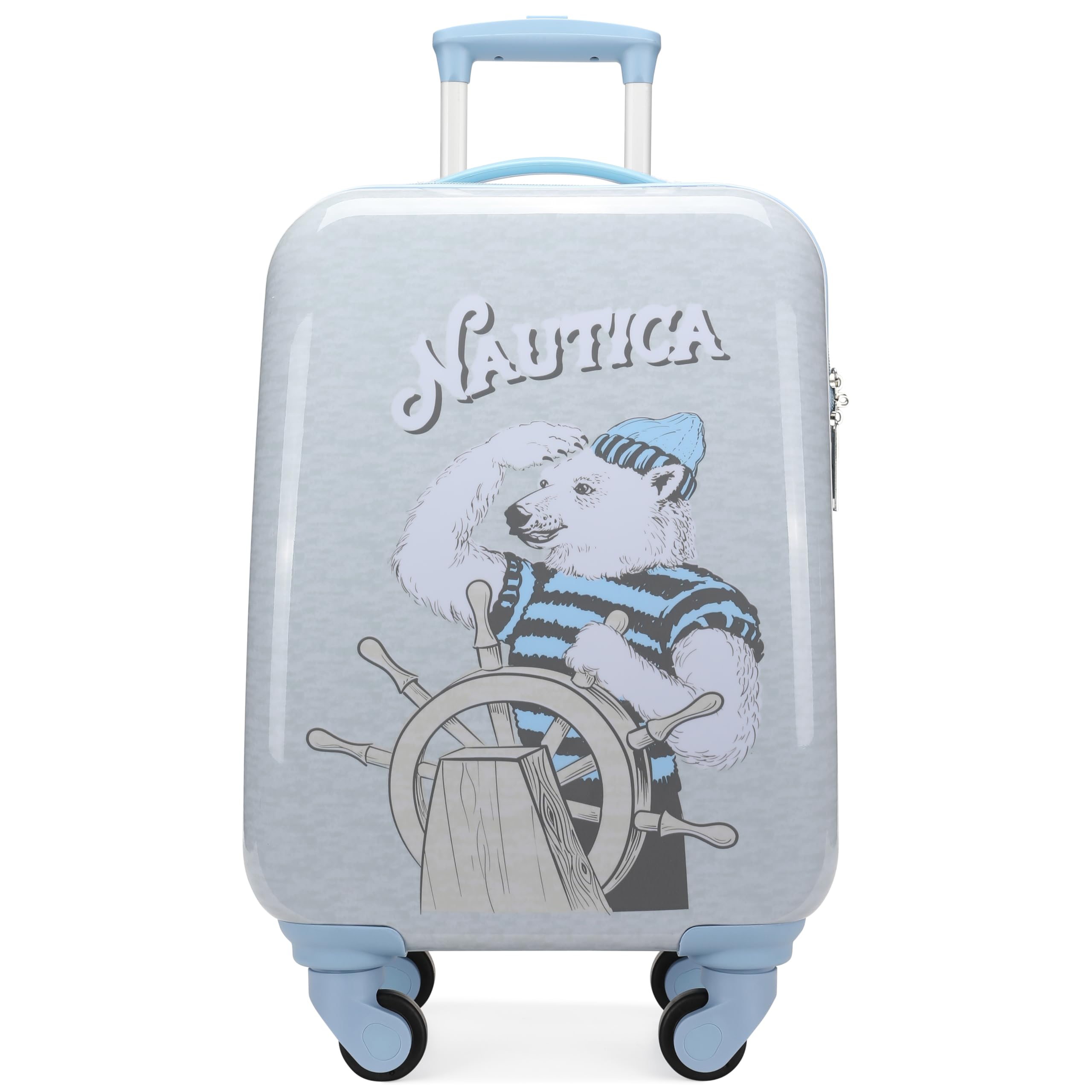 Foto 2 pulgar | Equipaje Nautica Kids 18, Aprobado Por La Aerolínea, Con Superficie Rígida Enrollable - Venta Internacional.