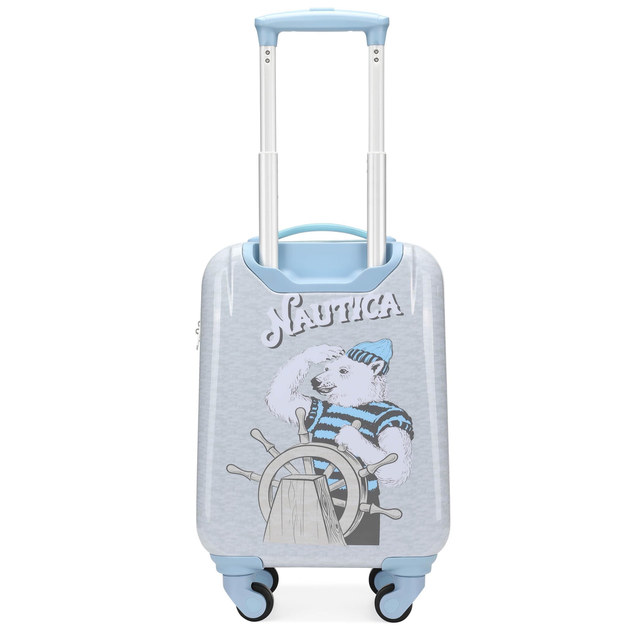 Foto 8 pulgar | Equipaje Nautica Kids 18, Aprobado Por La Aerolínea, Con Superficie Rígida Enrollable - Venta Internacional.