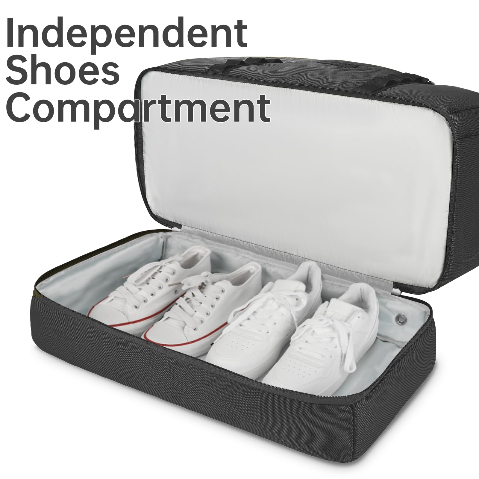 Foto 5 pulgar | Bolsa De Viaje Etronik Para Hombre Y Mujer Con Compartimento Para Zapatos, 42 L, Color Gris - Venta Internacional.