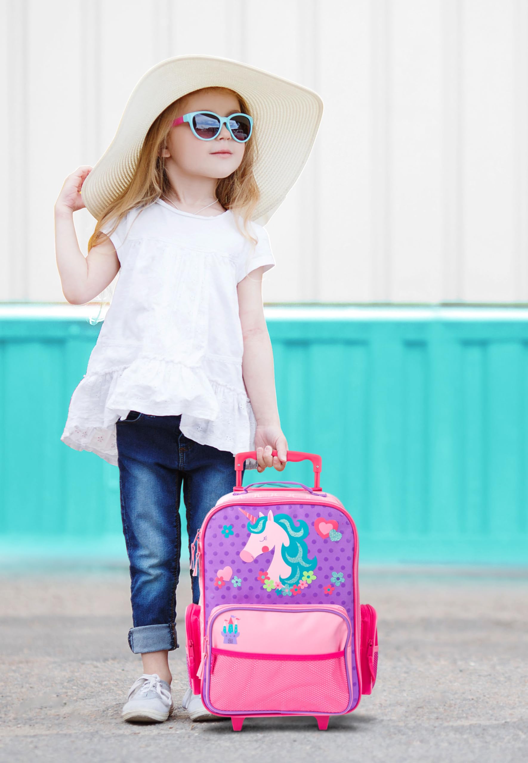 Foto 5 | Equipaje Rodante Stephen Joseph Boys Shark Design 18h - Venta Internacional.