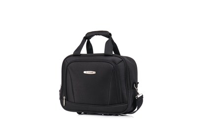 Foto 3 | Juego De 2 Piezas Luggage Rockland Melbourne Hardside, Expandible, Negro - Venta Internacional.