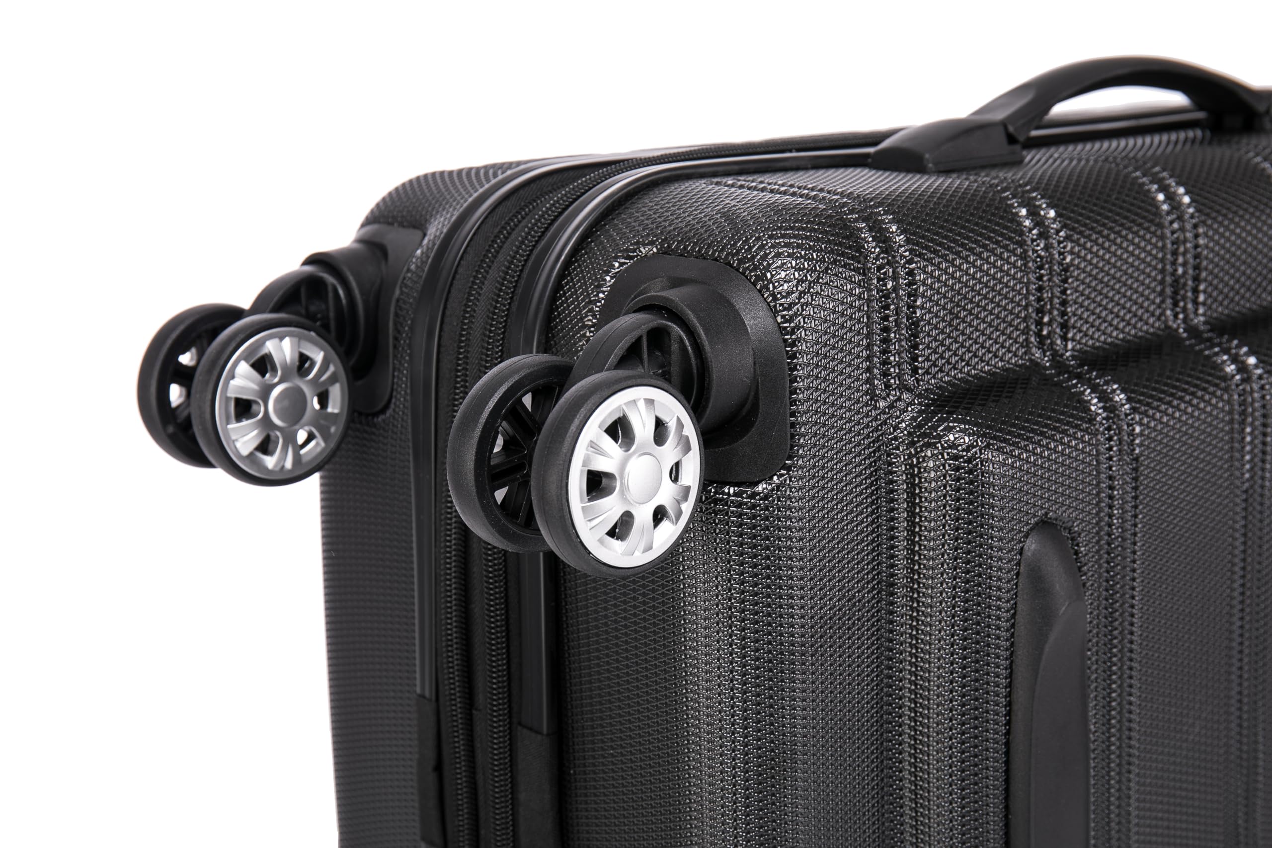Foto 5 pulgar | Juego De 2 Piezas Luggage Rockland Melbourne Hardside, Expandible, Negro - Venta Internacional.