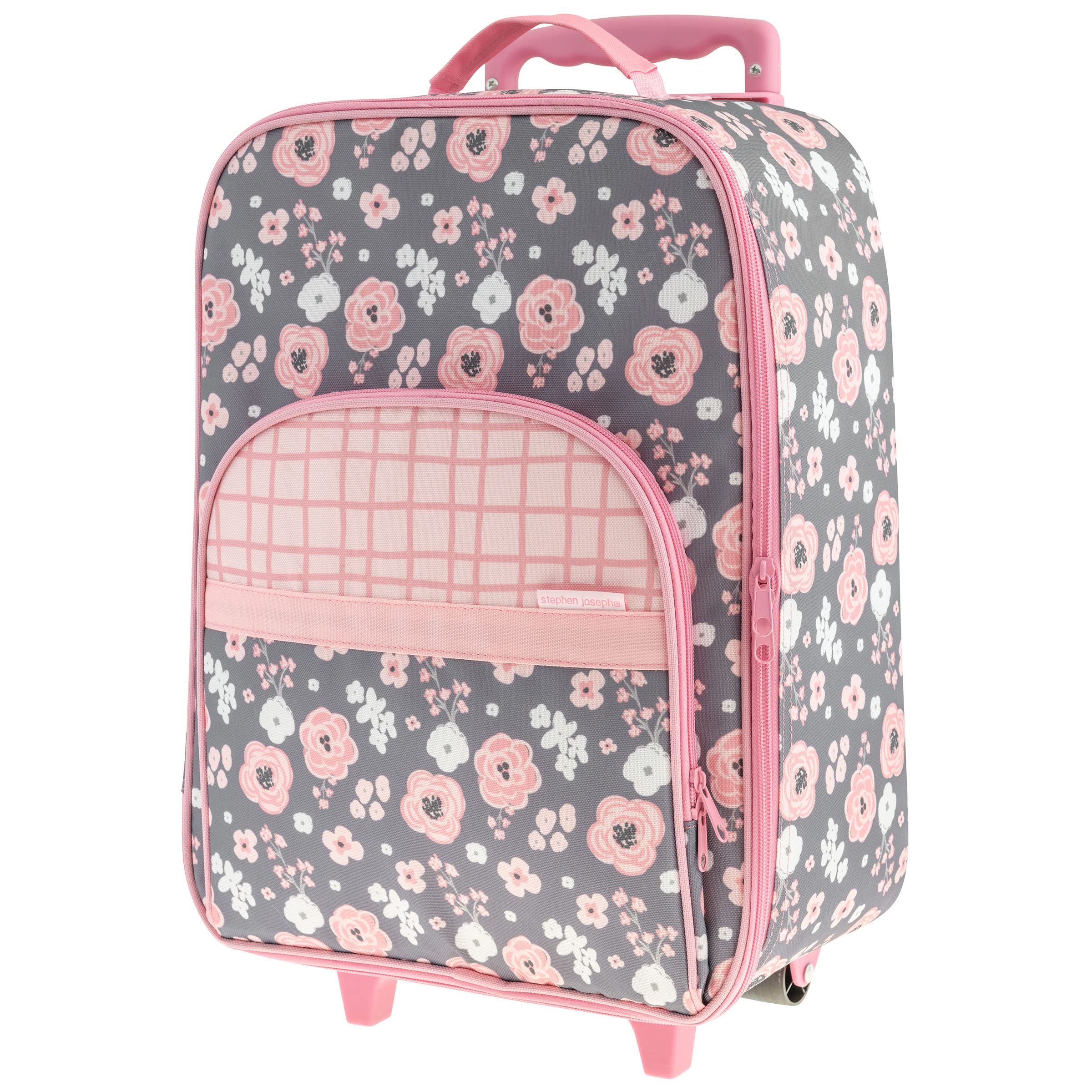 Foto 2 pulgar | Equipaje Stephen Joseph Kids Charcoal Flower - Venta Internacional.