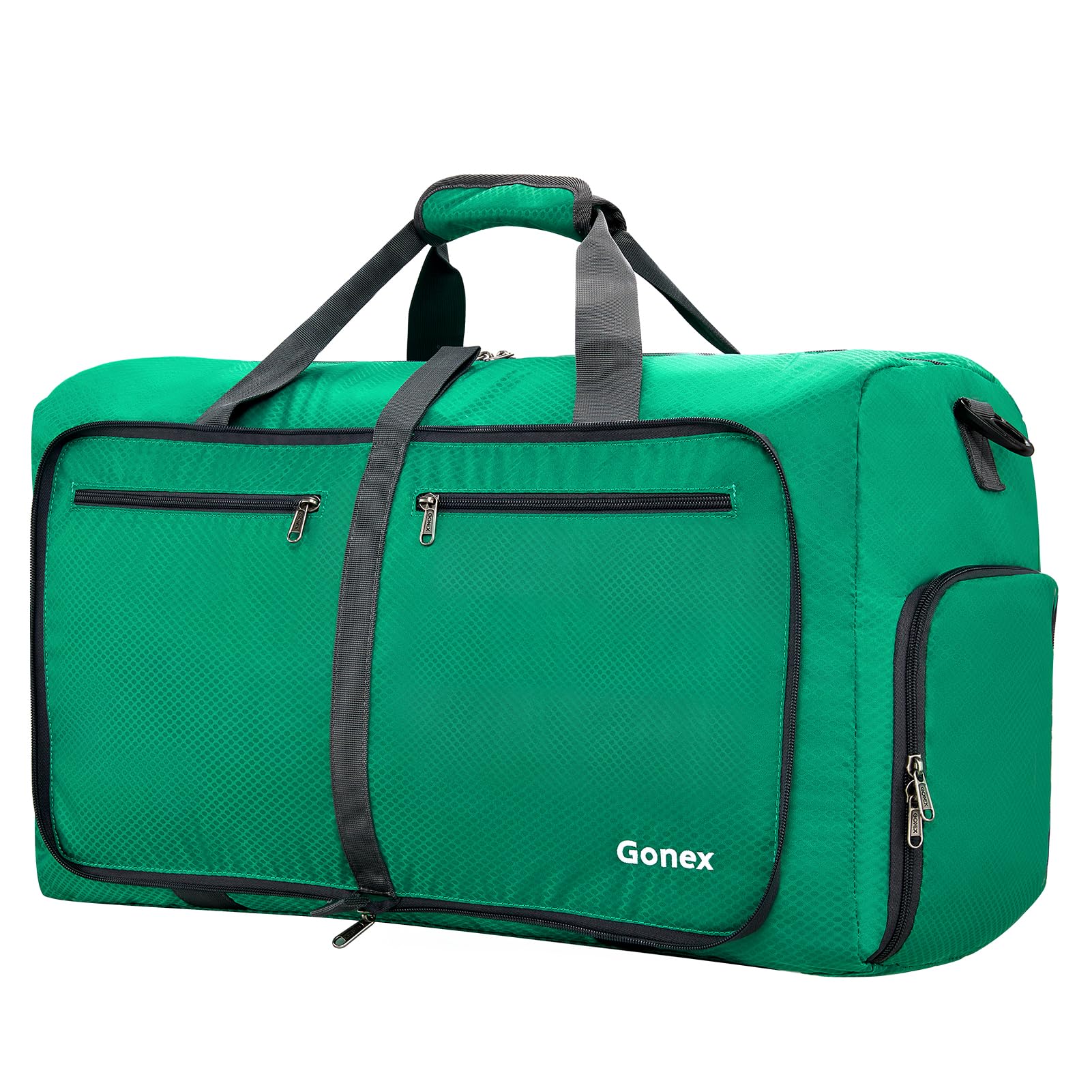 Foto 1 | Bolsa De Viaje Gonex, 100 L, Plegable, Repelente Al Agua, Verde - Venta Internacional.