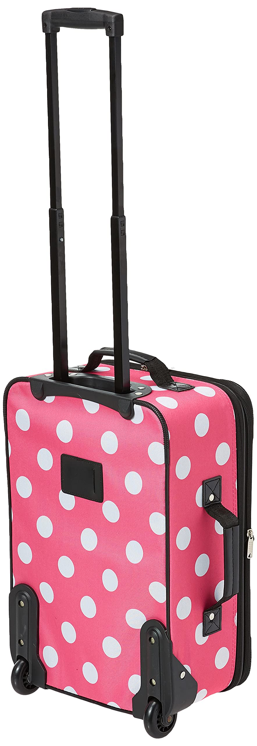 Foto 3 pulgar | Juego De Equipaje Rockland Fashion Softside Upright Pink Dots, 2 Piezas - Venta Internacional.