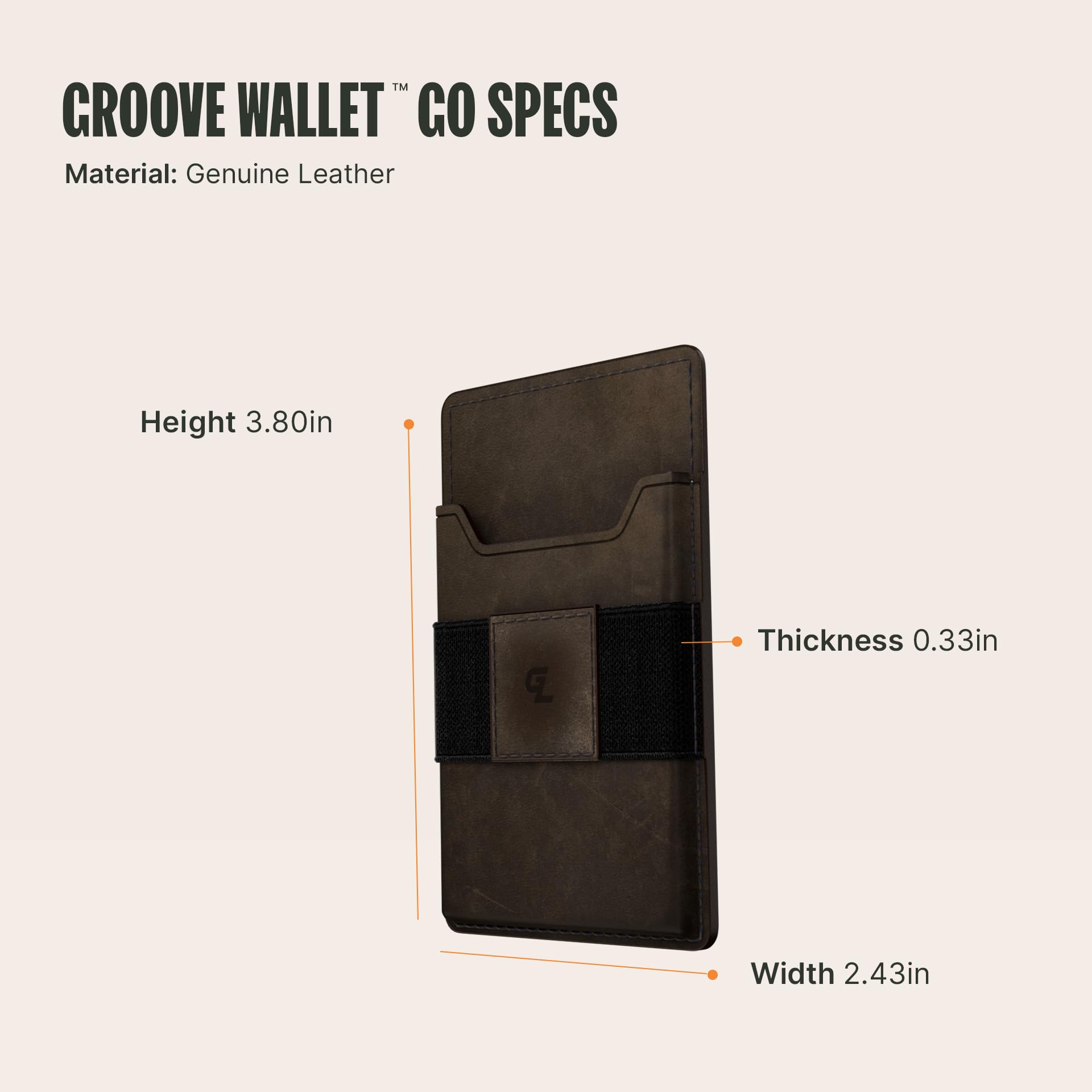 Foto 8 pulgar | Wallet Groove Life Groove Wallet Go De Cuero Marrón Para Hombre - Venta Internacional.