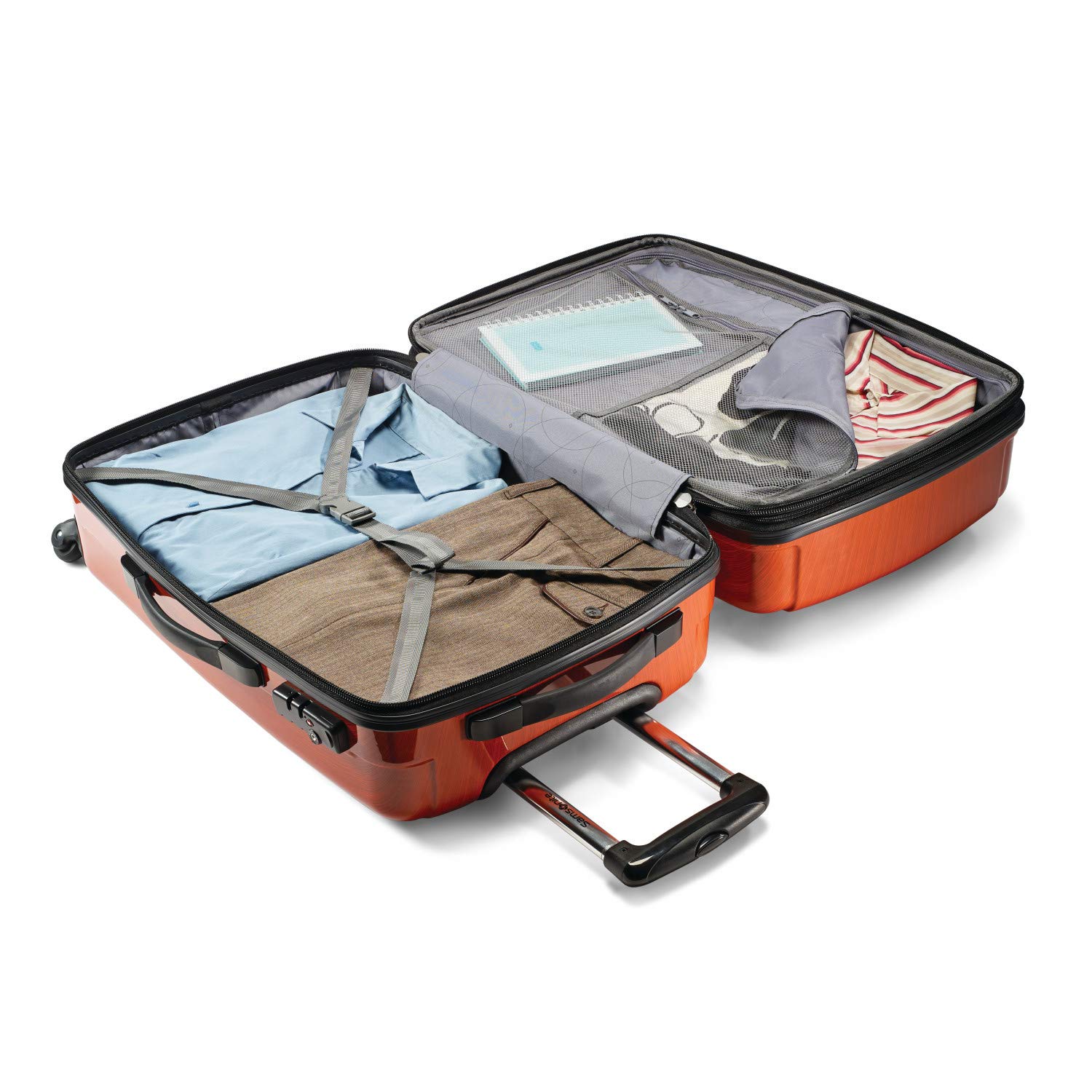 Foto 3 pulgar | Equipaje De Mano Duro Samsonite Winfield 2, 20 Pulgadas, Naranja - Venta Internacional.