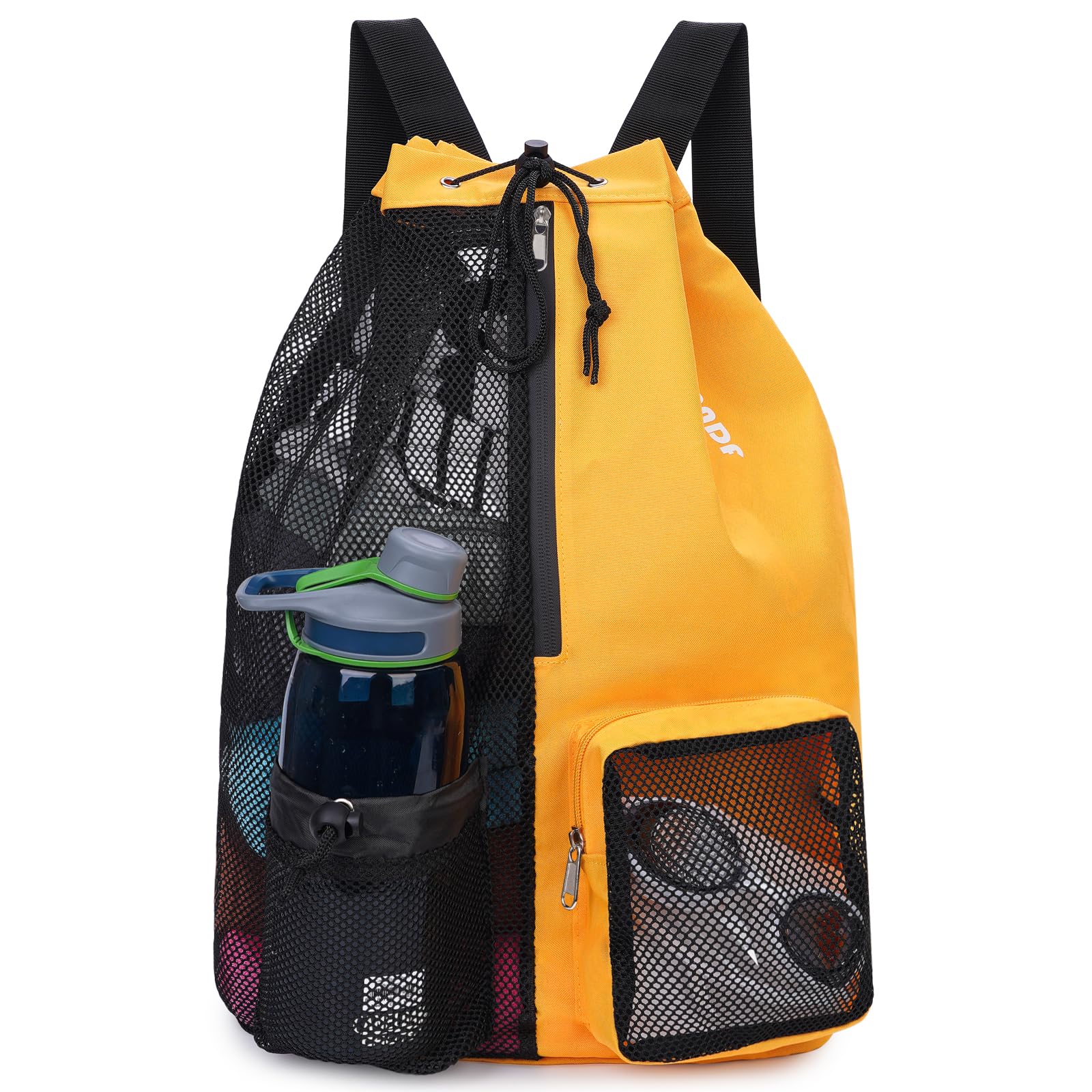 Foto 2 pulgar | Bolsa De Natación Wandf Mochila De Malla Con Cordón Impermeable (naranja) - Venta Internacional.