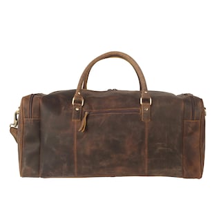 Foto 5 | Bolsa De Viaje Komalc De Piel Deportiva De 60 Cm Con Bolsillos - Venta Internacional.