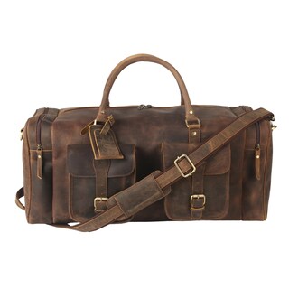 Foto 6 | Bolsa De Viaje Komalc De Piel Deportiva De 60 Cm Con Bolsillos - Venta Internacional.