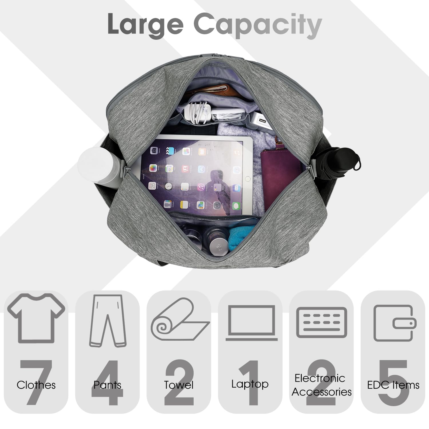 Foto 4 pulgar | Bolsa De Viaje Narwey 18 Maleta De Mano Con Compartimento Para Portátil - Venta Internacional.