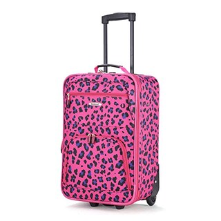 Foto 3 | Juego De Equipaje Rockland Fashion Softside Upright De 2 Piezas, Magenta - Venta Internacional.