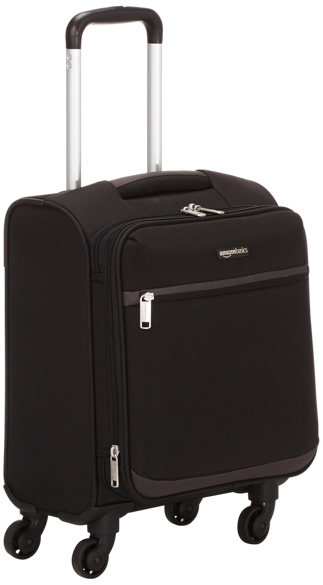 Foto 2 pulgar | Maleta Amazon Basics Softside Spinner 47 Cm Negra 25 L - Venta Internacional.