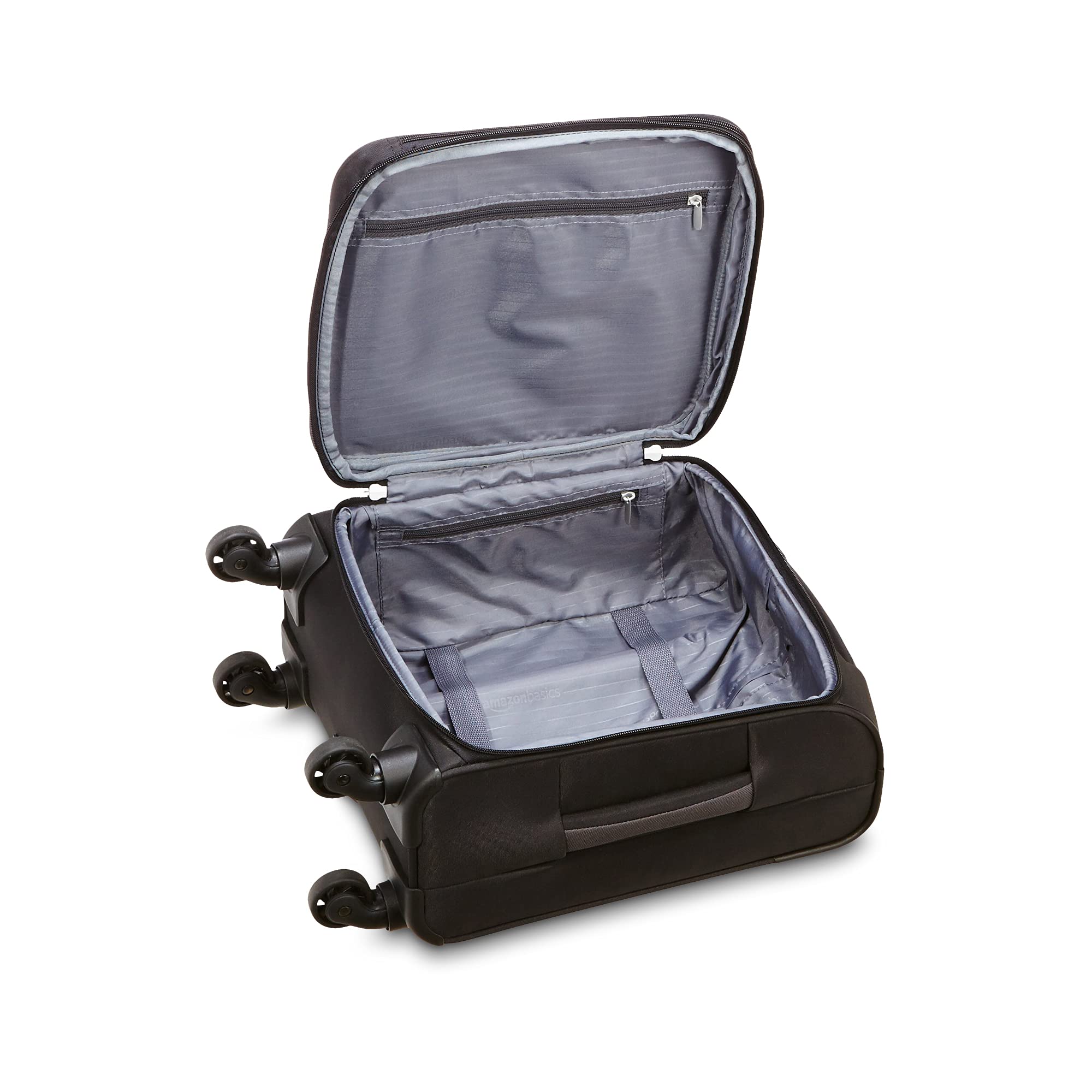 Foto 6 pulgar | Maleta Amazon Basics Softside Spinner 47 Cm Negra 25 L - Venta Internacional.