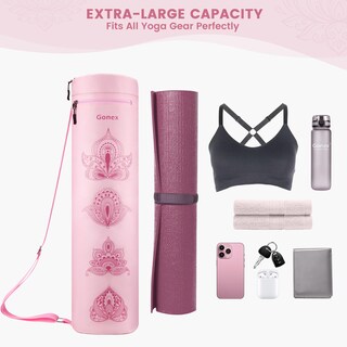 Foto 5 | Bolsa Para Esterilla De Yoga Gonex Con Cierre Completo Y Bolsillo Húmedo Para Mujeres Y Hombres - Venta Internacional.