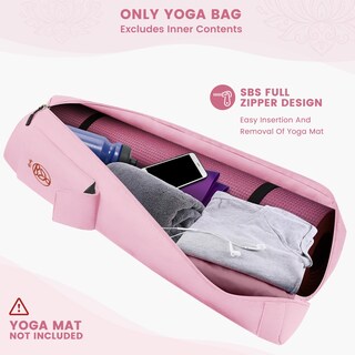 Foto 6 | Bolsa Para Esterilla De Yoga Gonex Con Cierre Completo Y Bolsillo Húmedo Para Mujeres Y Hombres - Venta Internacional.