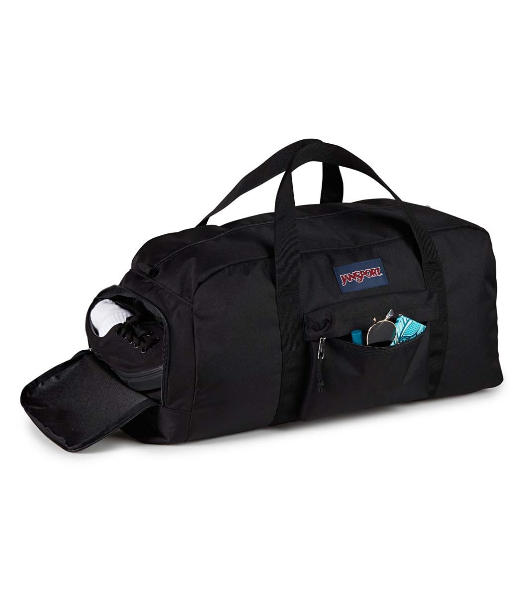 Foto 3 pulgar | Bolsa De Viaje Jansport Weekender Grande Para Viajes O Gimnasio, Negra - Venta Internacional.