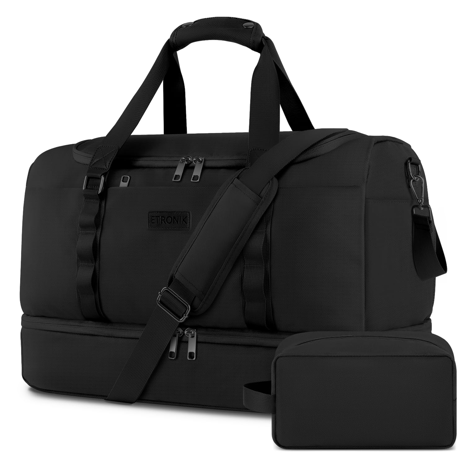 Foto 2 pulgar | Bolsa De Deporte Etronik Para Hombre Y Mujer Con Compartimento Para Zapatos Etronik, 55 L - Venta Internacional.